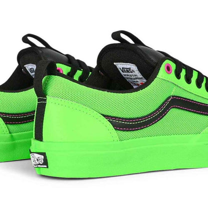 Vans 'Skate Old Skool 36+' Shoes - Acid Airbrush Black/Green Gecko