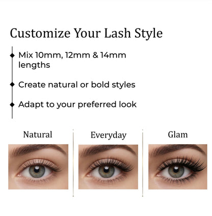 Premium Natural DIY Lash Extensions Kit