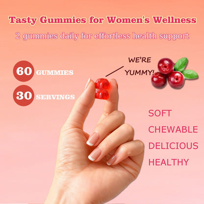 Women's Probiotic Gummies Cranberry Probiotic Gummies