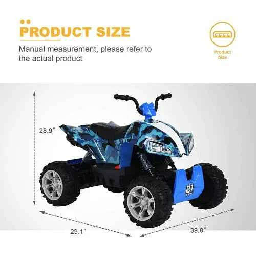 2026 24V Kids Ride On ATV - Off-Road 4X4 for Ages 3 to 8