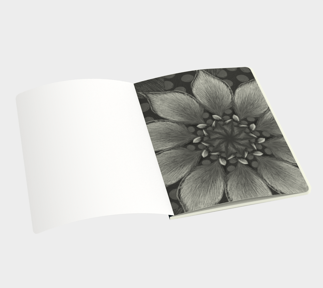 Large Flower Power Notebook - Perfect for Creative Minds
