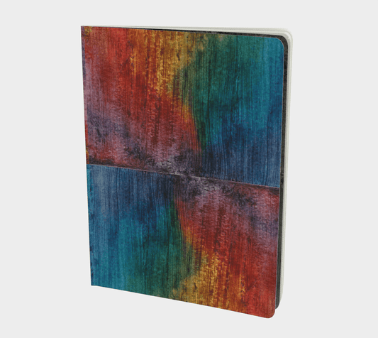 Large Painted Notebook - Perfect for Creative Writing and Note-Taking