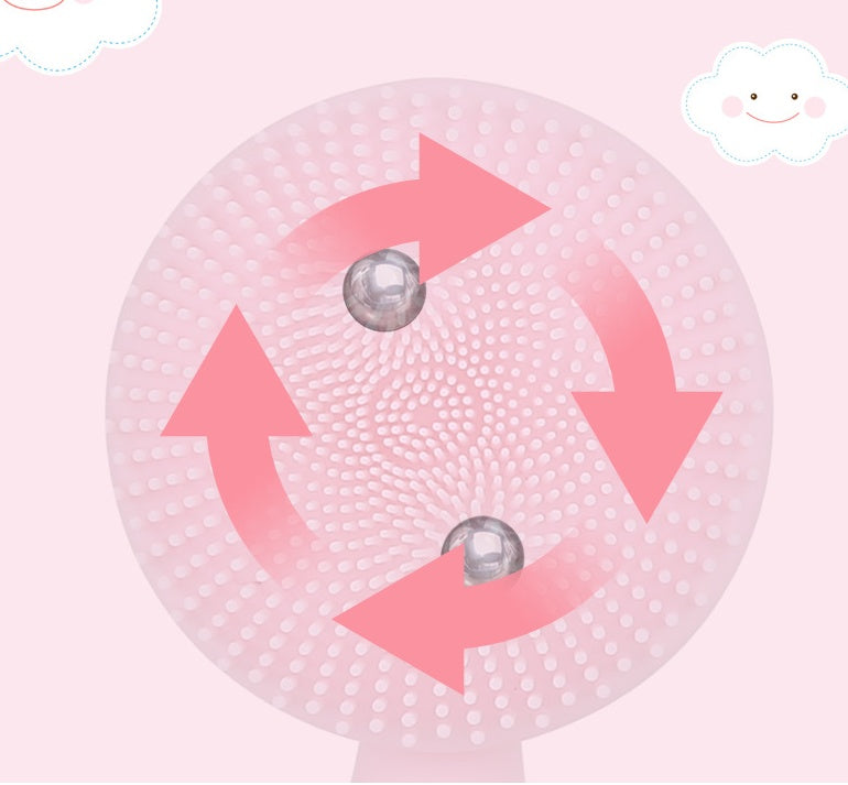 Sonic Facial Cleansing Brush with Rotating Magnetic Beads
