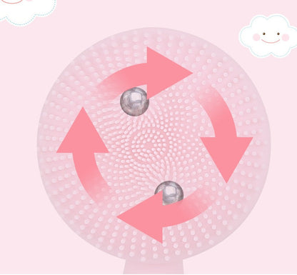 Sonic Facial Cleansing Brush with Rotating Magnetic Beads