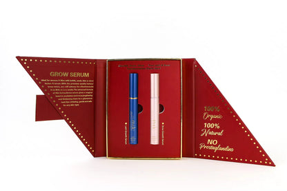 Premium Organic Lash & Brow Natural Conditioning Serum Set