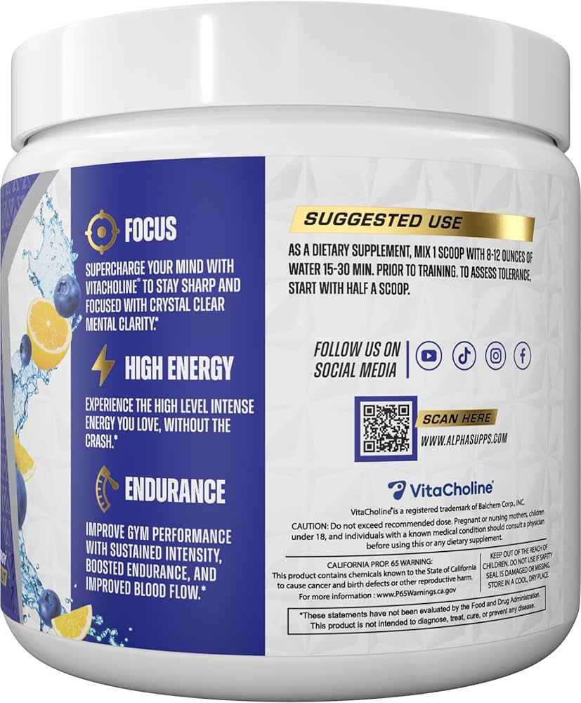 Alpha Supps Pre-Workout
