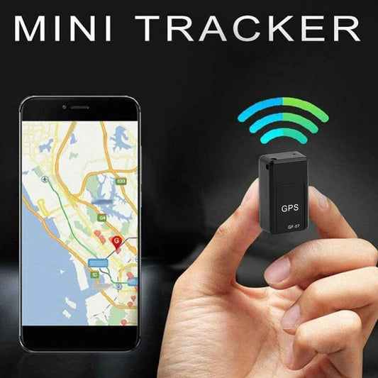 Mini Car GPS Tracker - Magnetic Real-Time Tracking Device, Recordable Anti-Lost & Rechargeable Locator