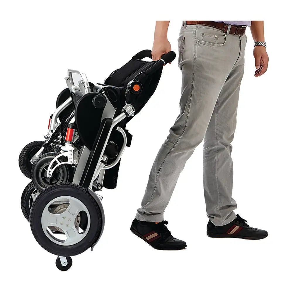 3G Platinum Folding Electric Wheelchair CH4085 - Lightweight, Durable, and Travel-Friendly for Canadian Terrain