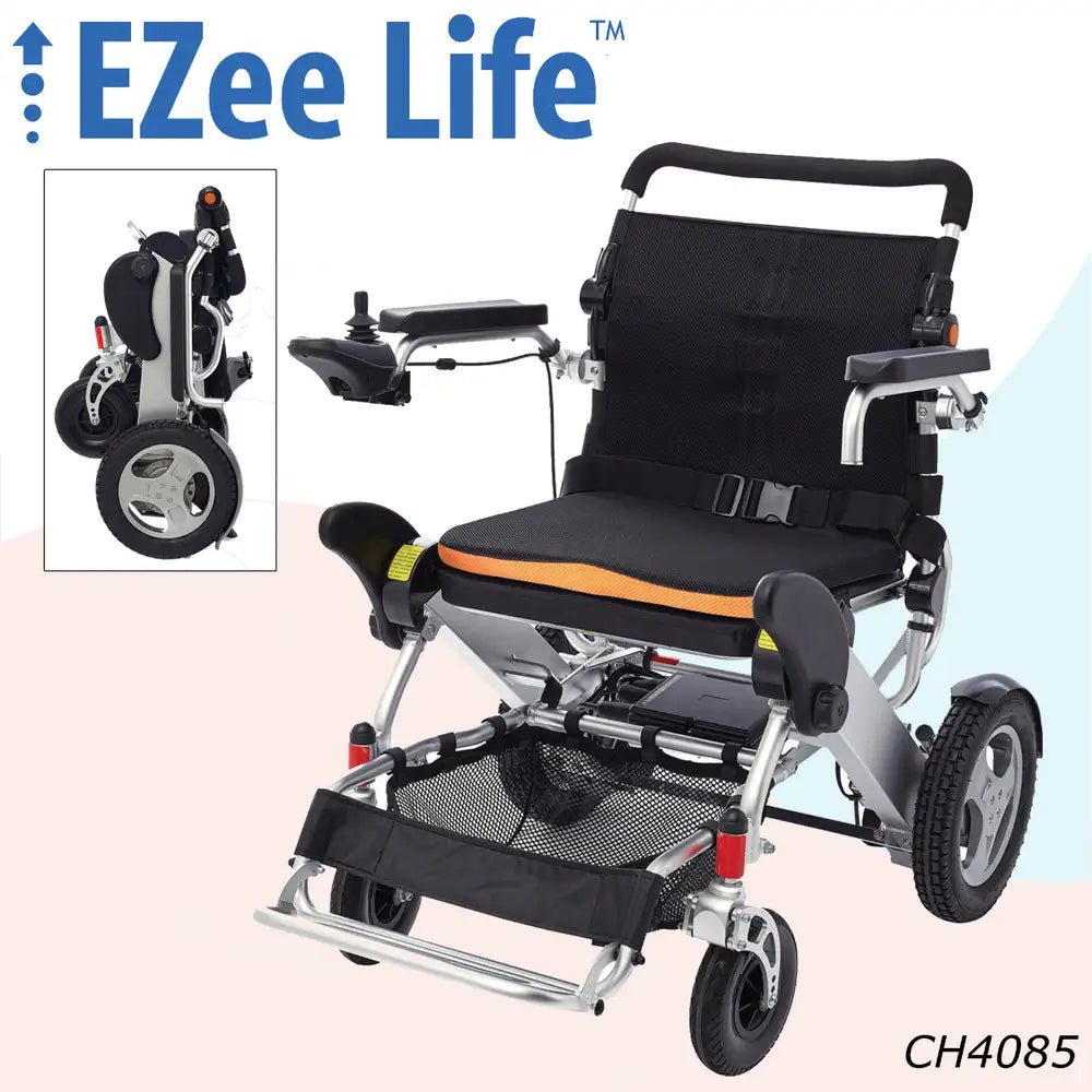 3G Platinum Folding Electric Wheelchair CH4085 - Lightweight, Durable, and Travel-Friendly for Canadian Terrain