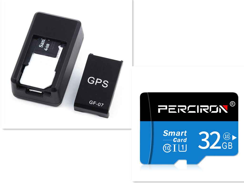 Mini Car GPS Tracker - Magnetic Real-Time Tracking Device, Recordable Anti-Lost & Rechargeable Locator