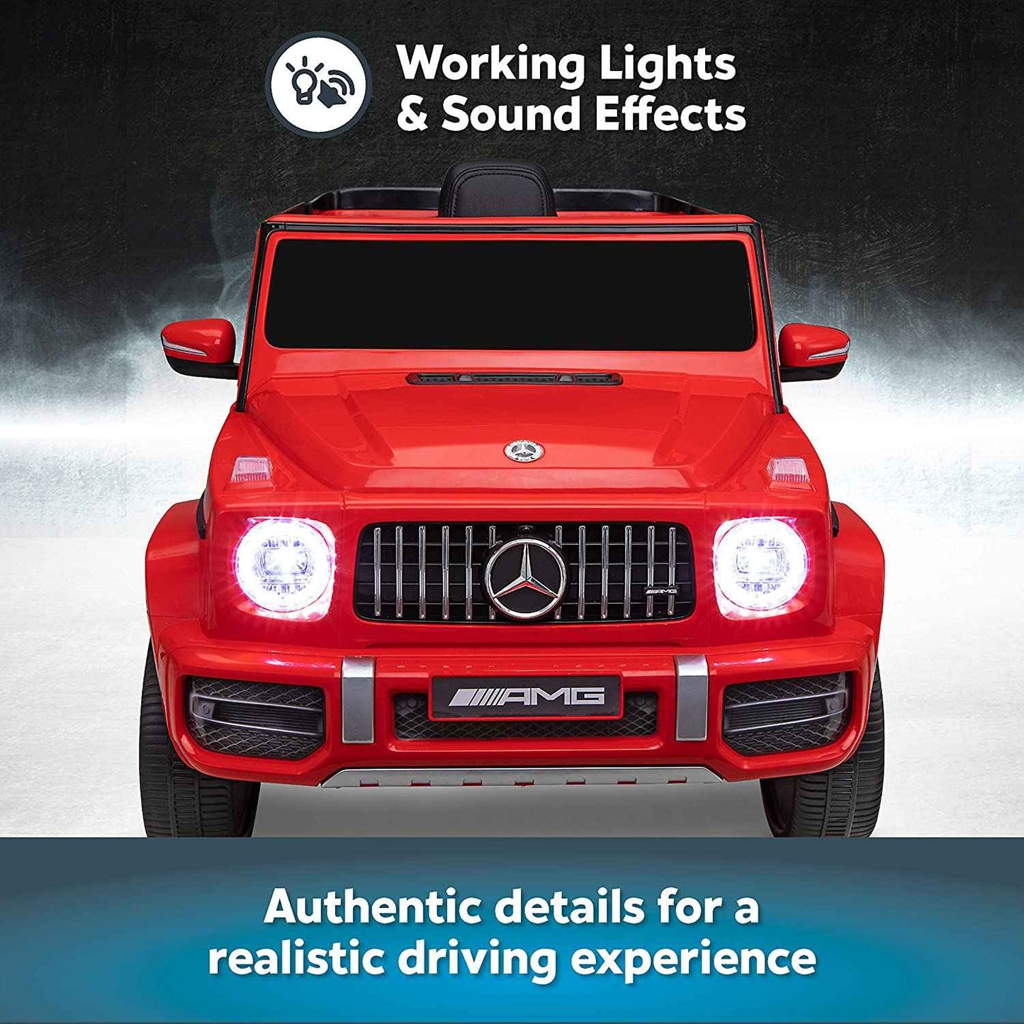 2026 Mercedes Benz G63 AMG Kids Ride On Car with Remote Control