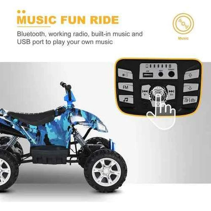 2026 24V Kids Ride On ATV - Off-Road 4X4 for Ages 3 to 8