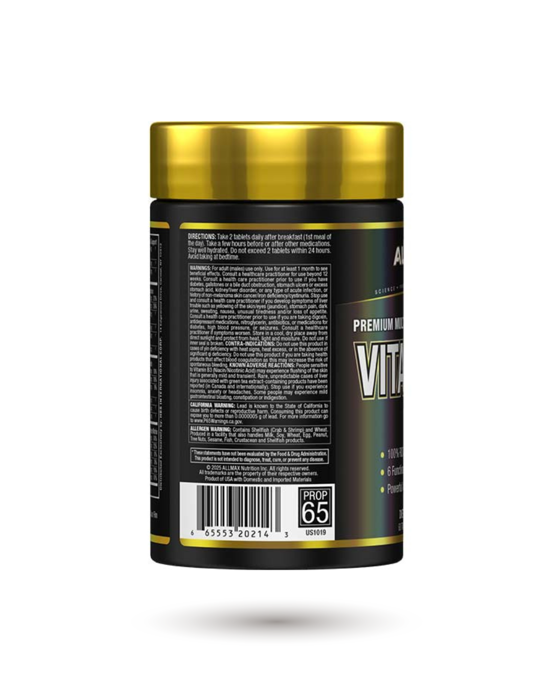 ALLMAX Vitaform Multivitamin For Men