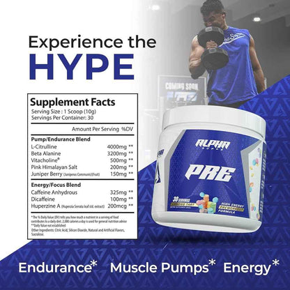 Alpha Supps Pre-Workout