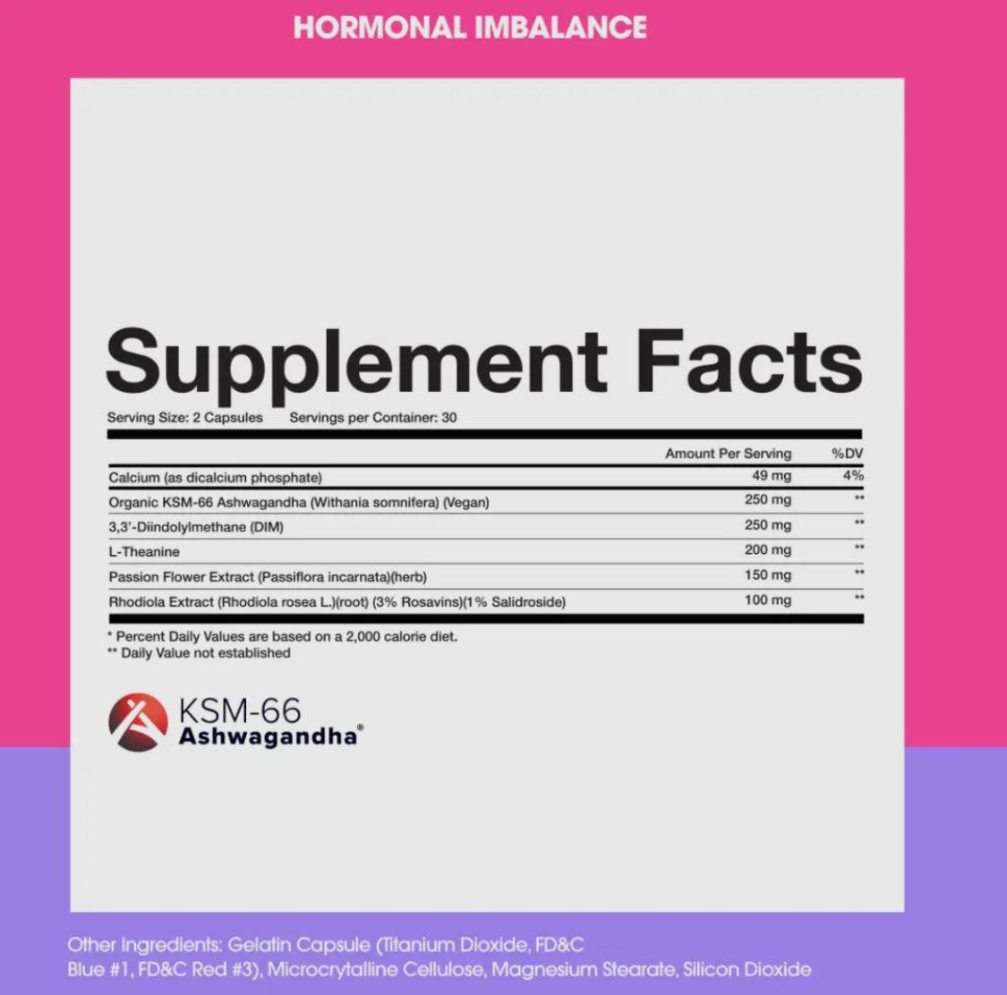 Obvi. Good Bye Hormone Balance Supplements