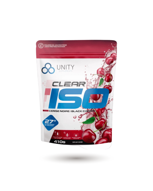 Unity Supplements Clear Protein Powder - Pure Isolate for Optimal Recovery