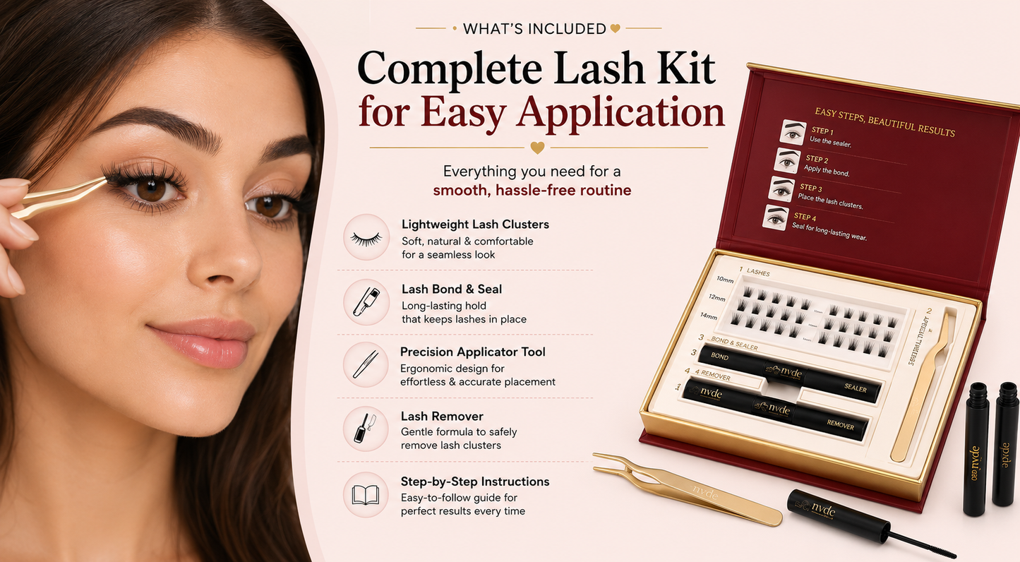 Premium Natural DIY Lash Extensions Kit