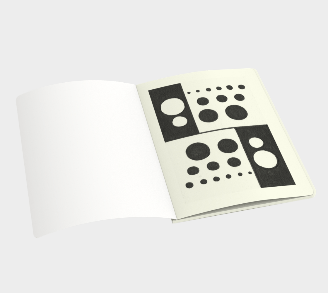 Large Polka Dotted Notebook - Perfect for Note-Taking and Creativity
