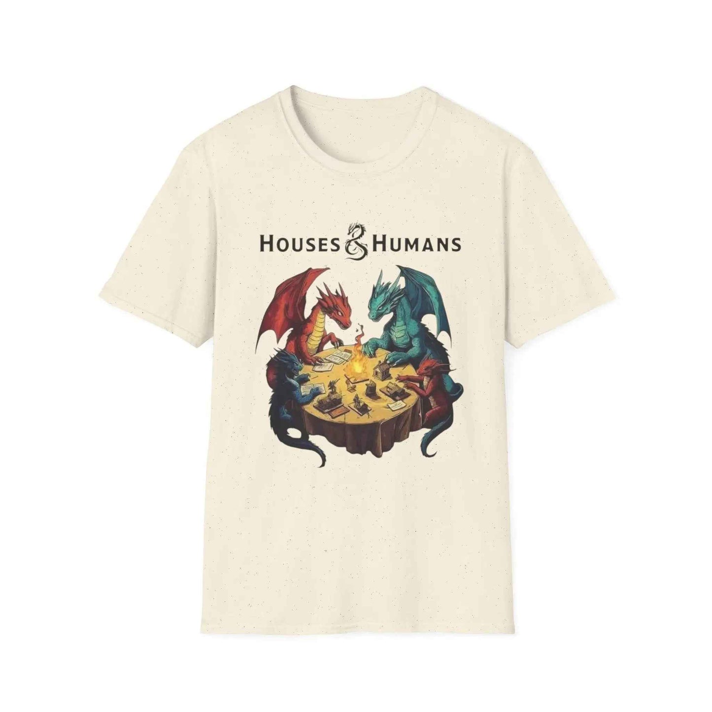 Dragon tabletop Unisex Softstyle T-Shirt