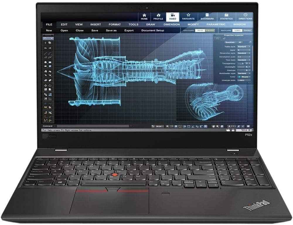 Lenovo ThinkPad P52s 15.6" i7-8550U 16GB 512gb SSD NVIDIA Quadro P500 Win 11 Pro