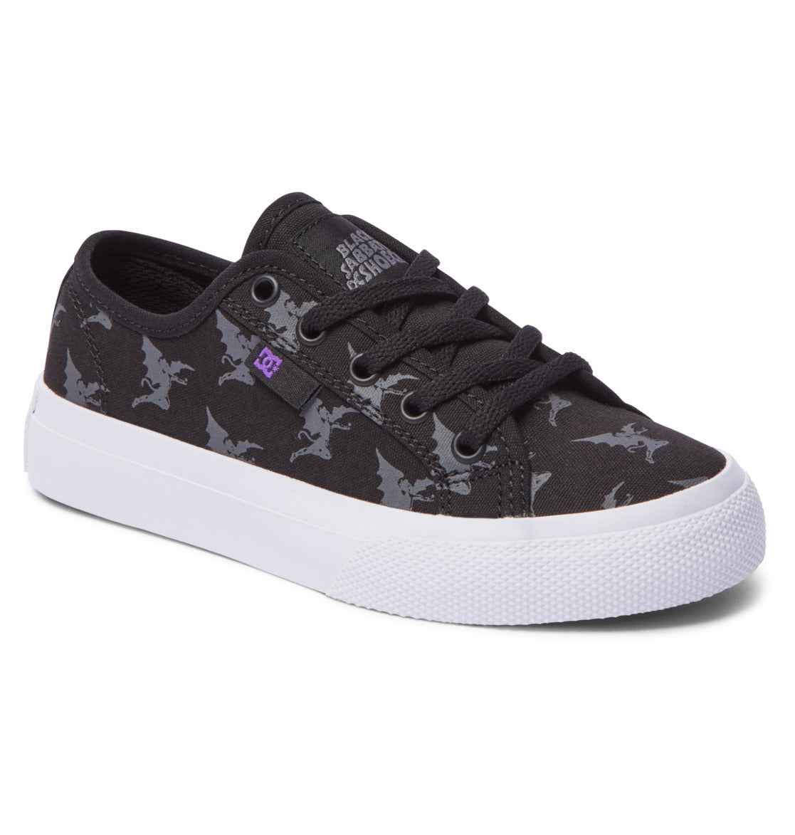 DC Shoes x Black Sabbath 'Manual' Shoes - Black/Black/Grey