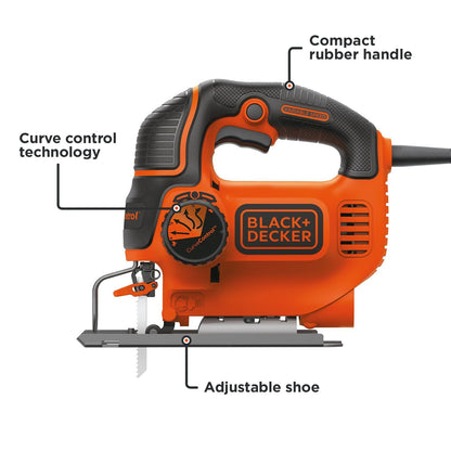 BLACK+DECKER Jig Saw, Smart Select, 5.0-Amp (BDEJS600C) 🍁 All In One Marketplace Canada