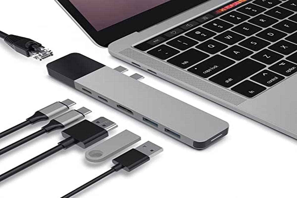 NET 6-in-2 USB-C Hub for MacBook