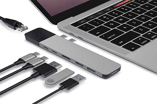 NET 6-in-2 USB-C Hub for MacBook