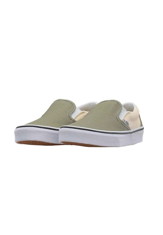 Vans 'Classic Slip-On' Shoes - Pop Sage/Dark Green
