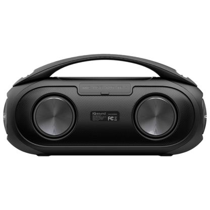 Supersonic Portable Water-Resistant Bluetooth Speaker with RGB Light Panel