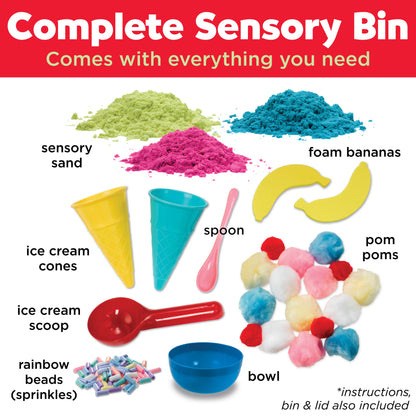 Faber-Castell / Creativity for Kids - Sensory Bin Ice Cream Shop Activity Bin for Kids