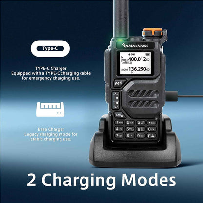 Quansheng UV-K5 Amateur Radio Receiver - NOAA Emergency Weather Receiver IC Certified