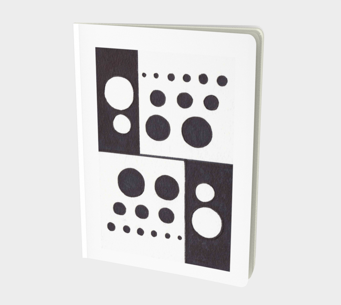 Large Polka Dotted Notebook - Perfect for Note-Taking and Creativity