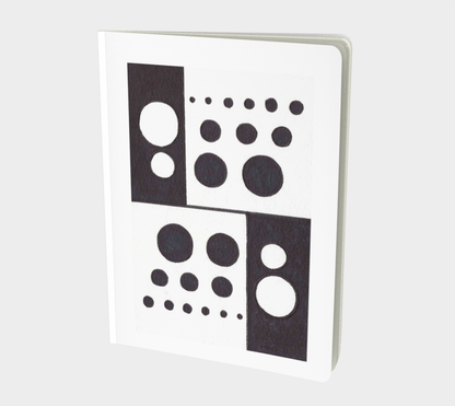 Large Polka Dotted Notebook - Perfect for Note-Taking and Creativity