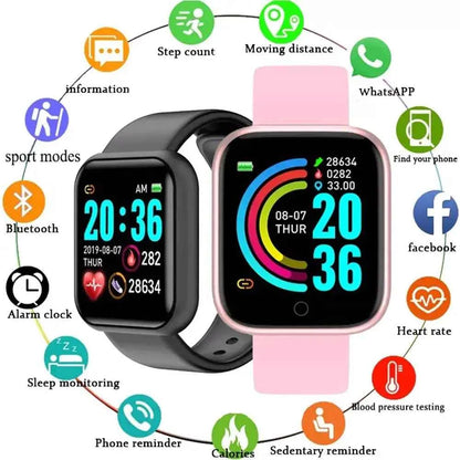Waterproof Fitness Smartwatch for Sport and Fitness Tracking
