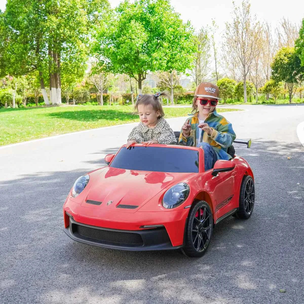 2026 24V Porsche 911 GT3 Kids Ride On Car with NEW Silent Motor for Ultimate Fun
