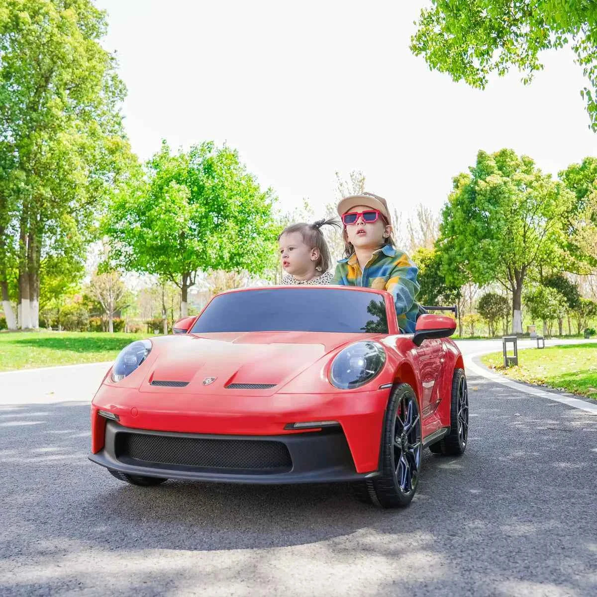 2026 24V Porsche 911 GT3 Kids Ride On Car with NEW Silent Motor for Ultimate Fun