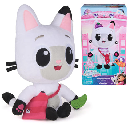 Gabby's Dollhouse: The Movie, Meow-Mazing Interactive Pandy Paws Plush Toy with 3 Accessories & Removable Bag, Kids Toys for Girls & Boys Ages 3 and Up 🍁 All In One Marketplace Canada