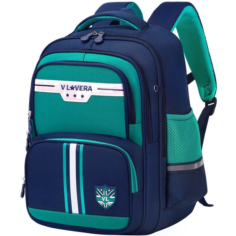 Primary School Backpack – Grades 1–6, Waterproof & Large