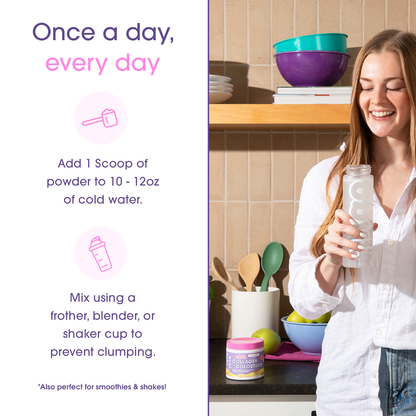 Obvi Collagen Colostrum Lemon Sorbet for Healthy Skin and Joints