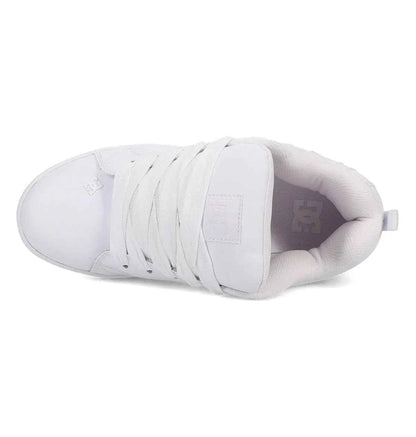 DC Shoes 'Court Graffik' Shoes - White/White