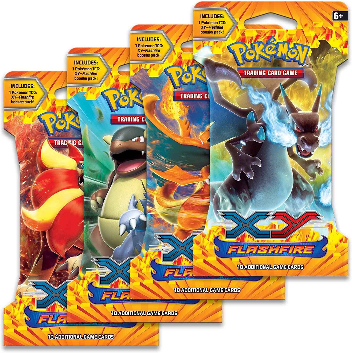 Pokémon - XY - Flashfire - Sleeved Booster Pack