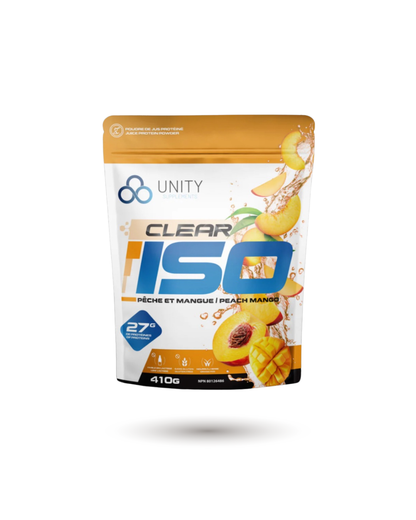 Unity Supplements Clear Protein Powder - Pure Isolate for Optimal Recovery
