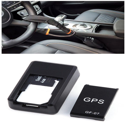 Mini Car GPS Tracker - Magnetic Real-Time Tracking Device, Recordable Anti-Lost & Rechargeable Locator
