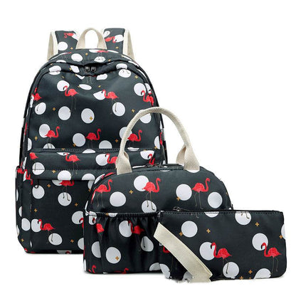 3 piece insulated Backpack lunch bag Pencil Pouch