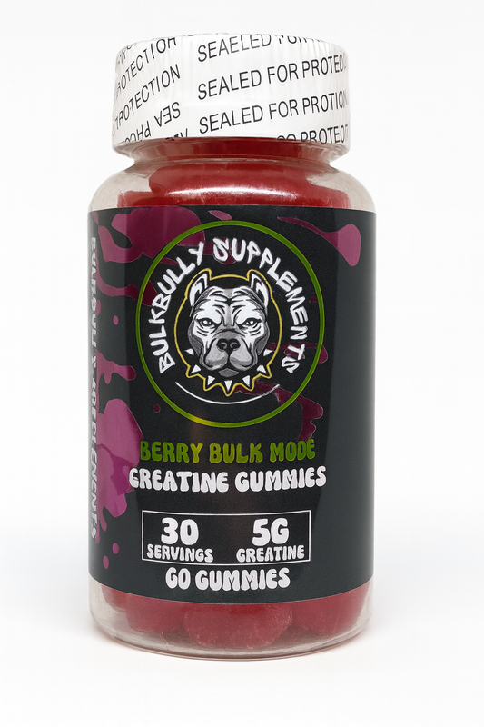 BulkBully Creatine Gummies - Strawberry