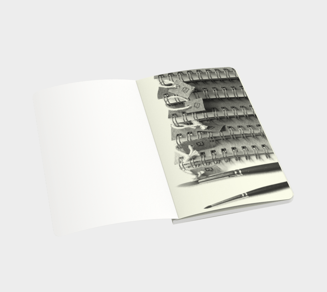 Small Sketchbook Notebook - Perfect for Creative Ideas and Doodles
