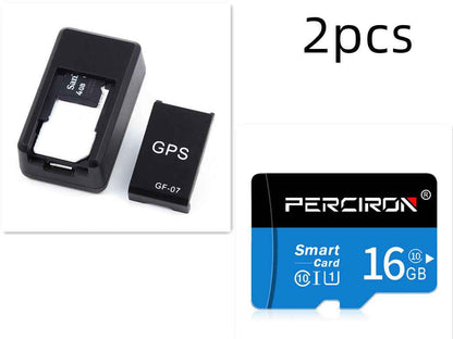 Mini Car GPS Tracker - Magnetic Real-Time Tracking Device, Recordable Anti-Lost & Rechargeable Locator