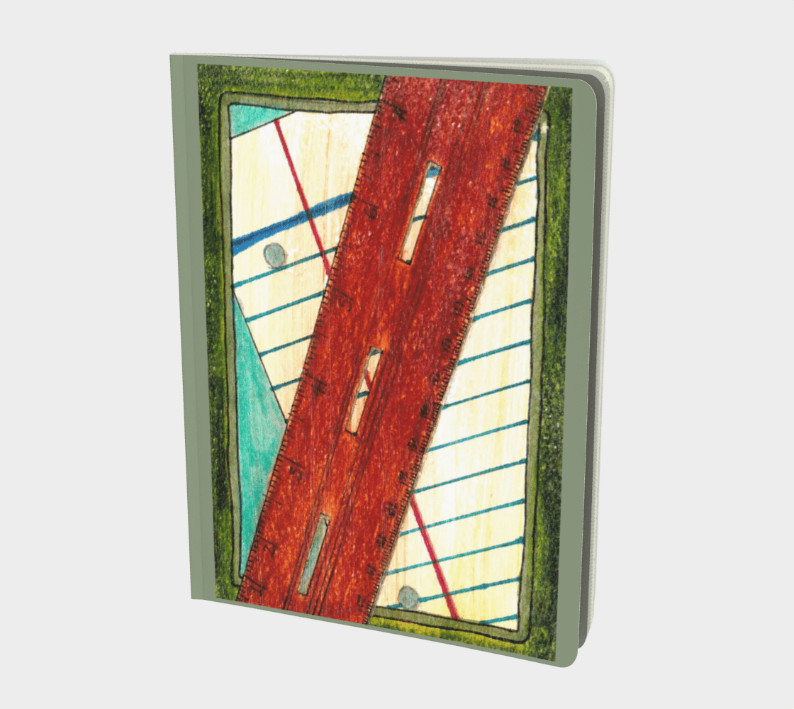 Large Vintage Stationery Notebook for Inspired Writing