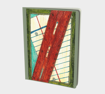 Large Vintage Stationery Notebook for Inspired Writing